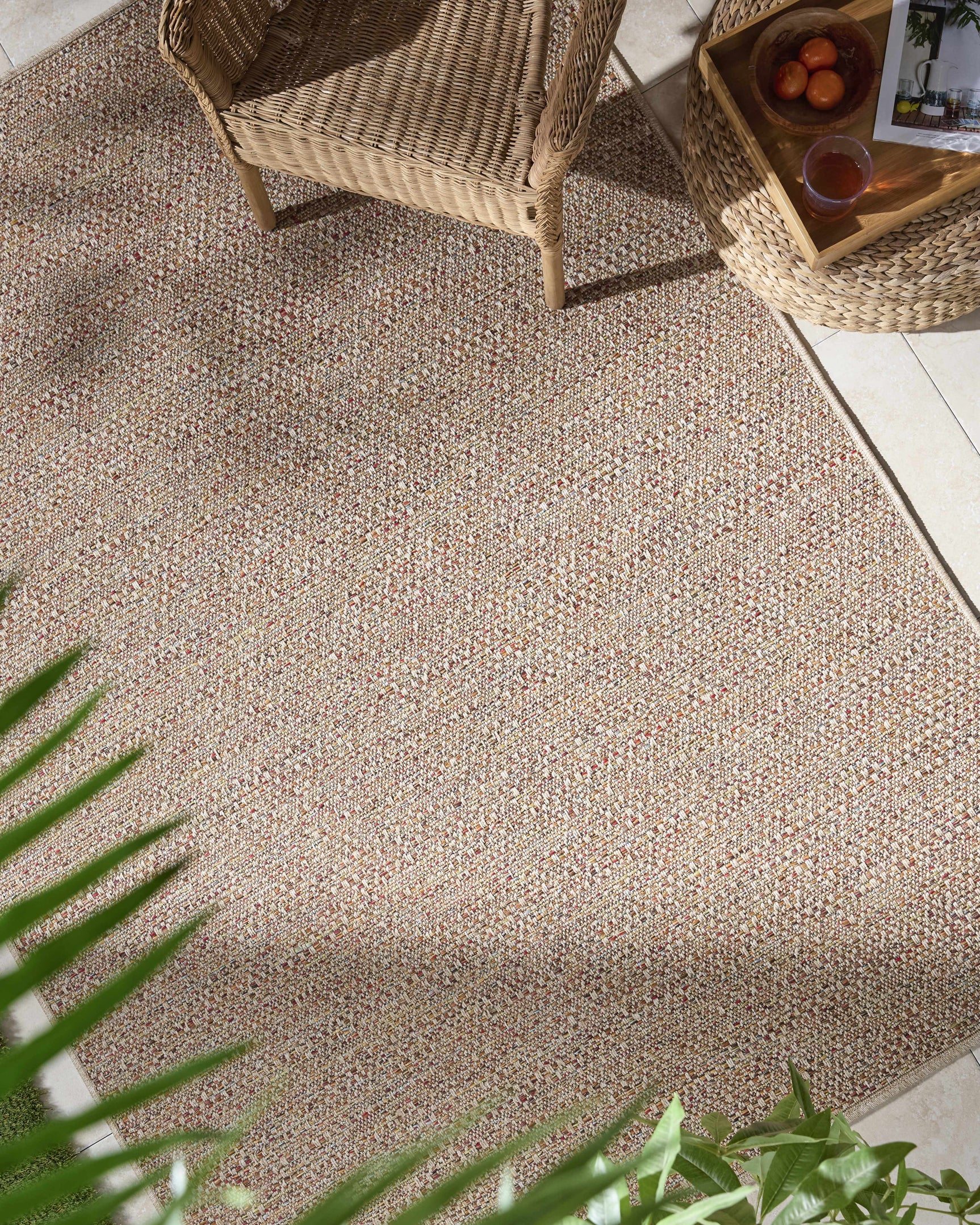 Thanh Beige Outdoor Area Rug - Ornate Home