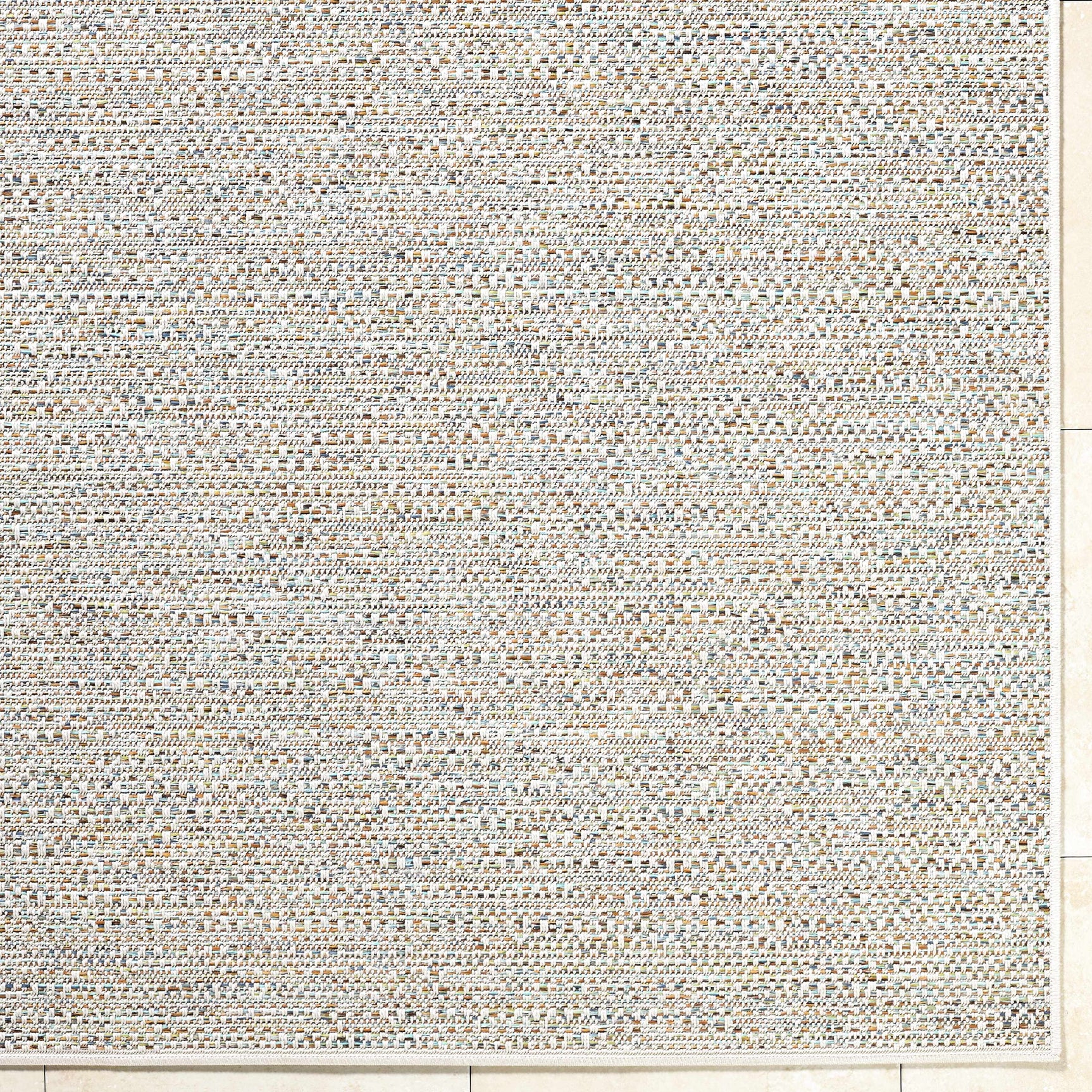 Thanh Ivory Outdoor Area Rug - Ornate Home
