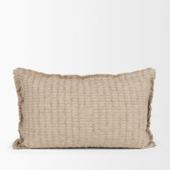 Thatch 14x26 Lumbar Sand Decorative Pillow Cover