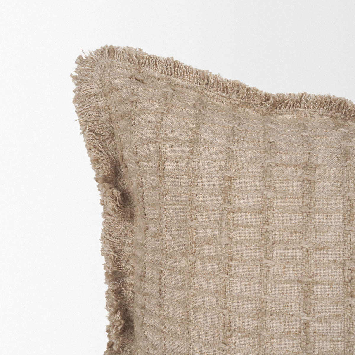 Thatch 14x26 Lumbar Sand Decorative Pillow Cover - Ornate Home