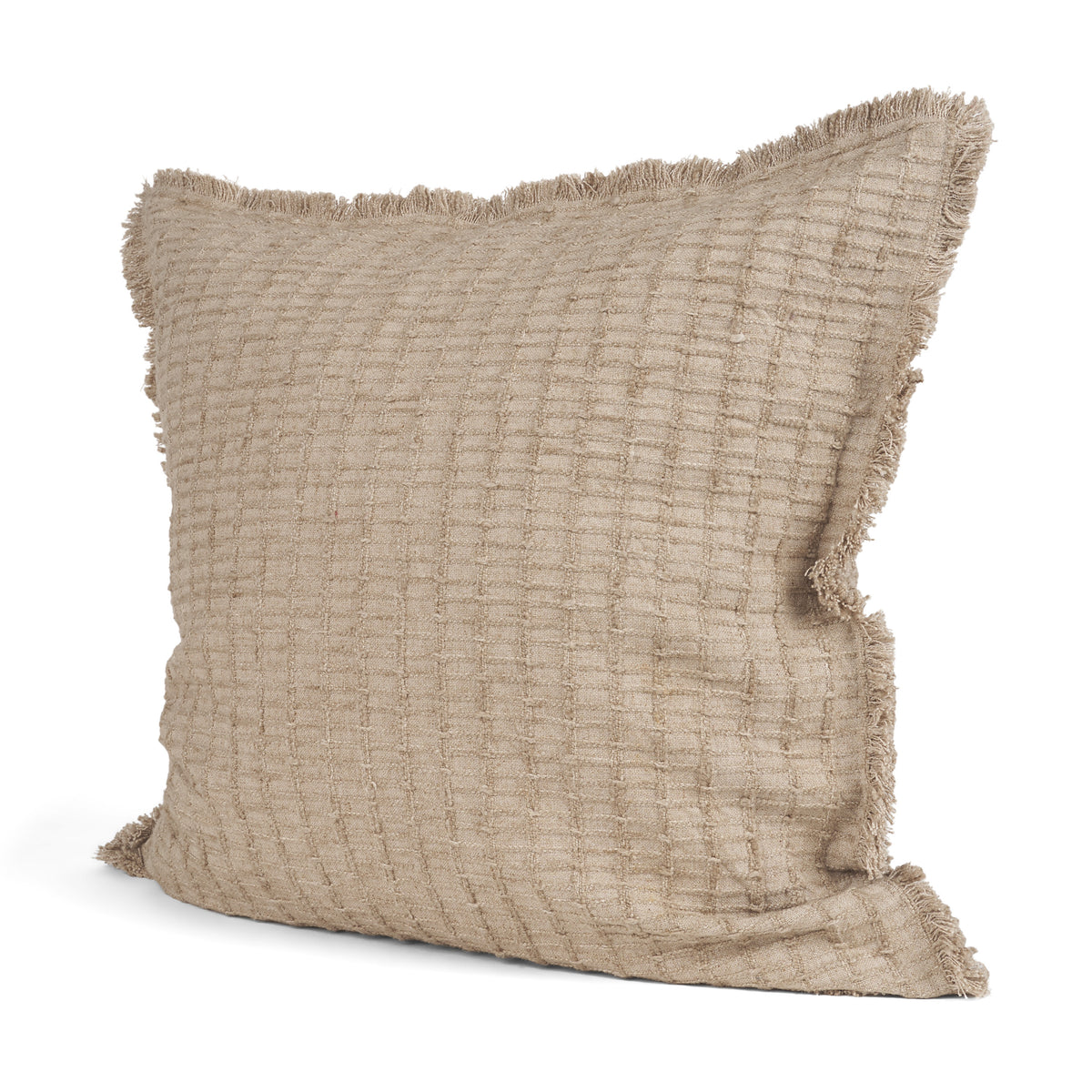 Thatch 20x20 Square Sand Decorative Pillow Cover - Ornate Home