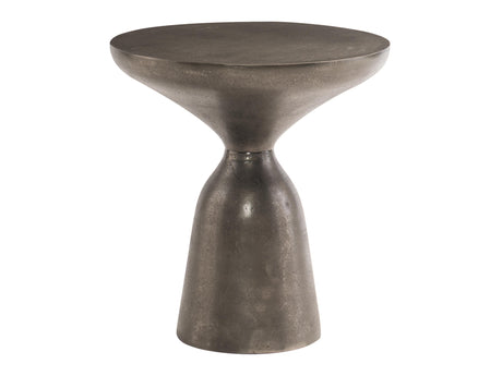 Thatcher Matte Graphite Accent Table - Ornate Home