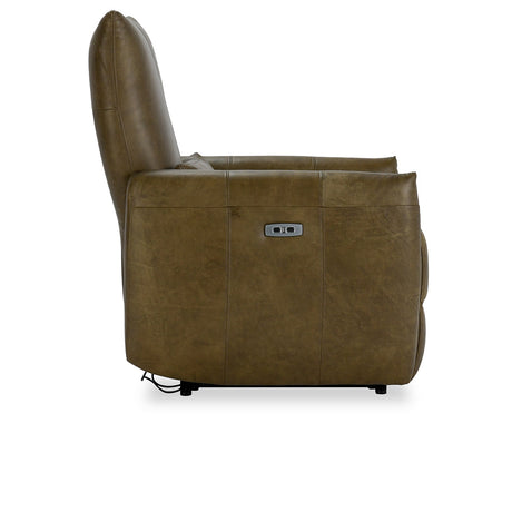 Thaya Earth Brown Power Recliner Chair - Ornate Home