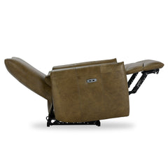 Thaya Earth Brown Power Recliner Chair - Ornate Home