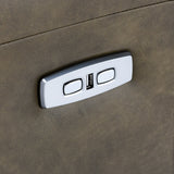 Thaya Earth Brown Power Recliner Chair - Ornate Home