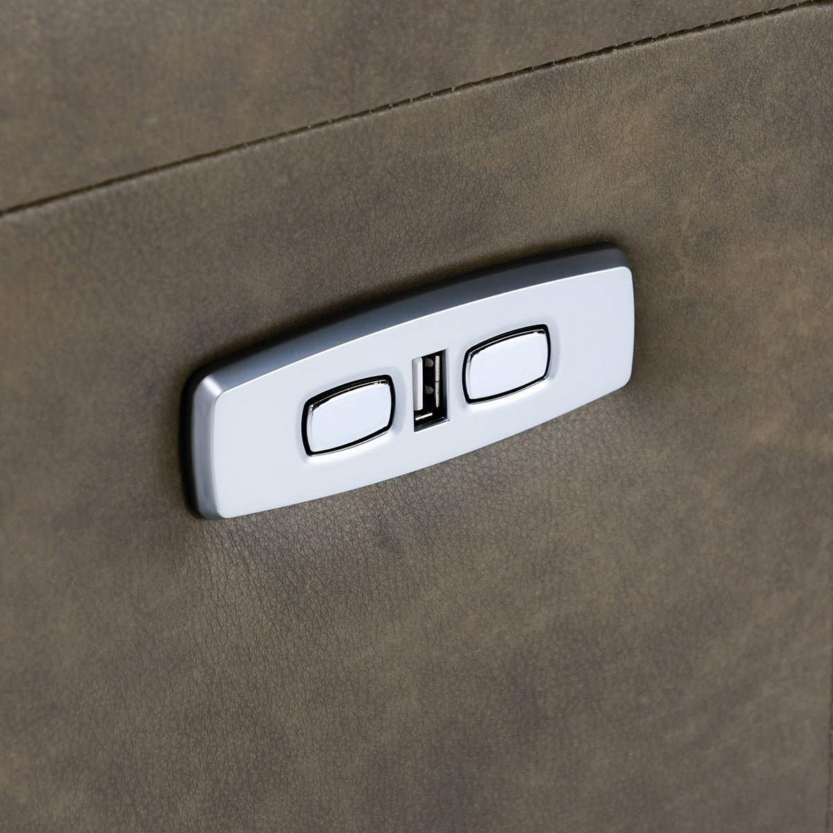 Thaya Earth Brown Power Recliner Chair - Ornate Home