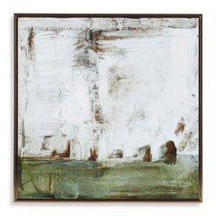 The Boardwalk Multicolor Framed Abstract Art - Ornate Home