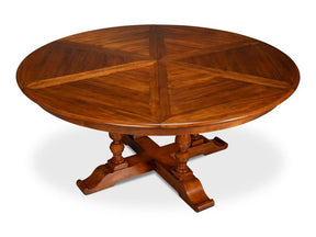 Walnut Jupe Brown Ex-Large Dining Table - Ornate Home