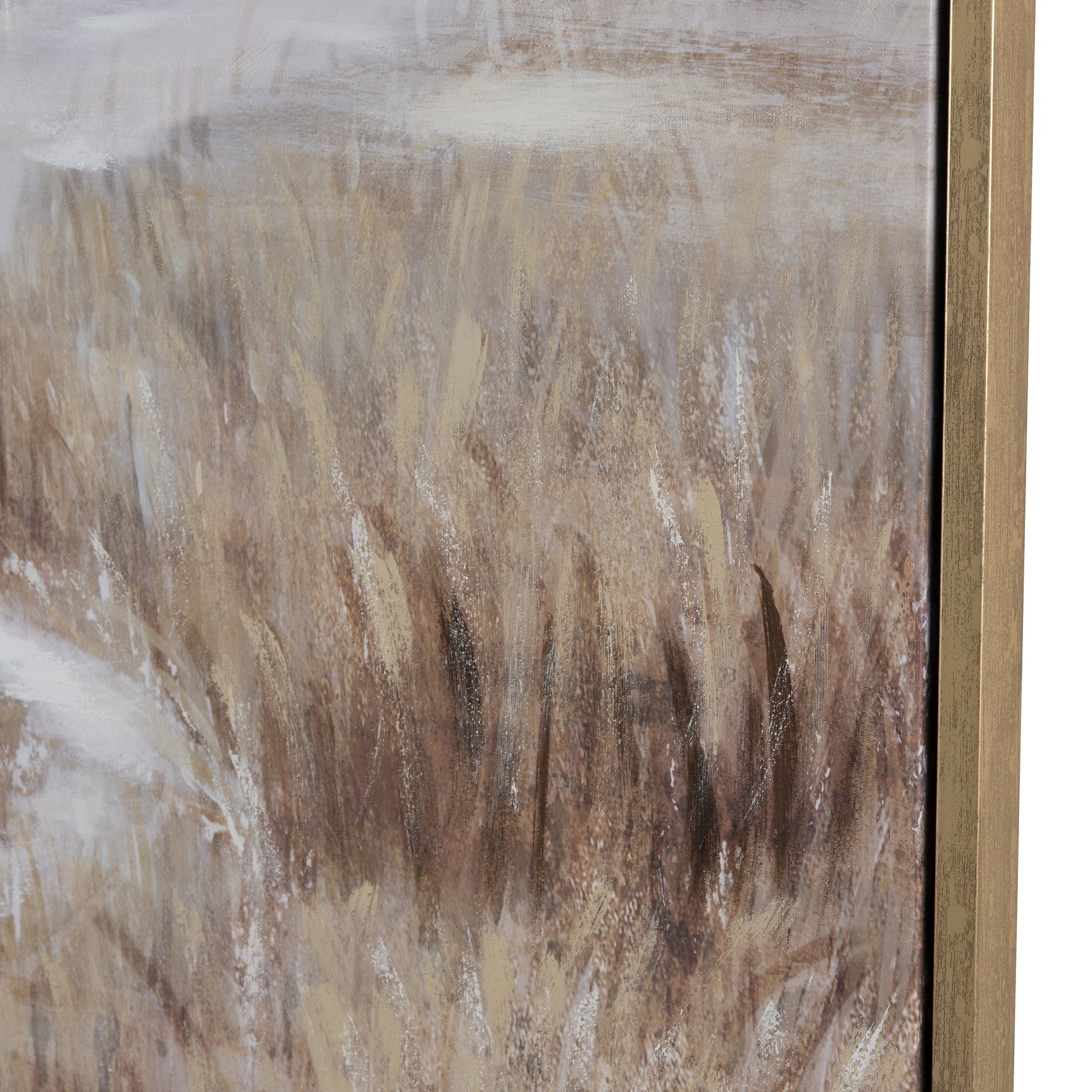 The Lost Trail Brown/White Canvas