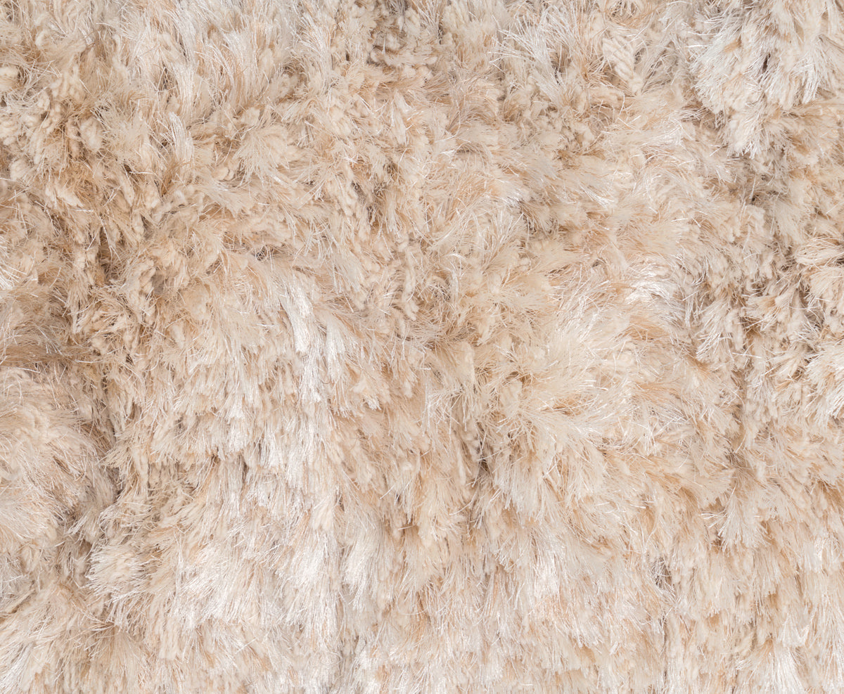 The Ritz Ivory Shag Rug - Ornate Home