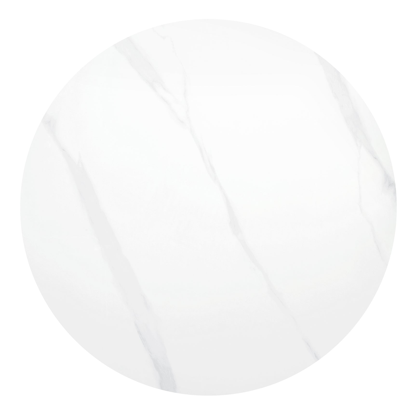 Thea White / Black Dining Table - Ornate Home