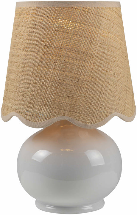 Theisseil Beige Table Lamp - Ornate Home