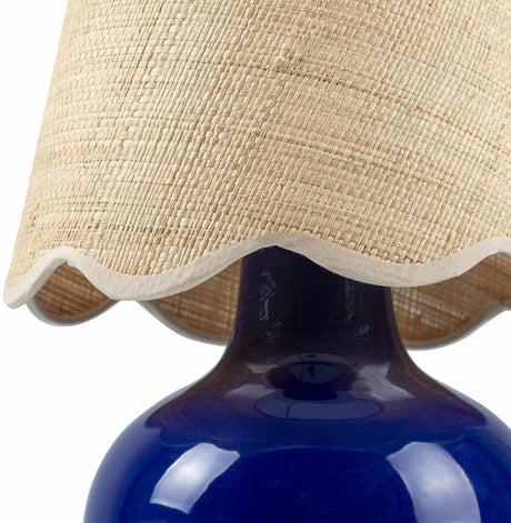 Theisseil Navy Blue Table Lamp - Ornate Home