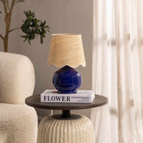 Theisseil Navy Blue Table Lamp - Ornate Home