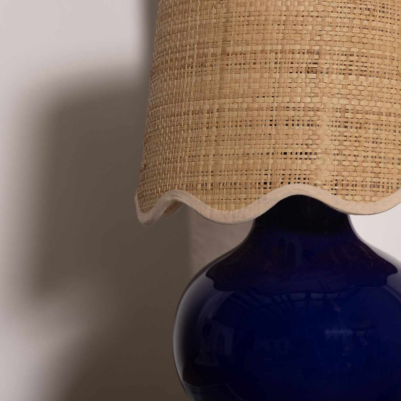 Theisseil Navy Blue Table Lamp - Ornate Home