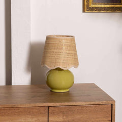 Theisseil Olive Green Table Lamp - Ornate Home