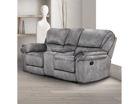 Themis Gray Loveseat - Ornate Home