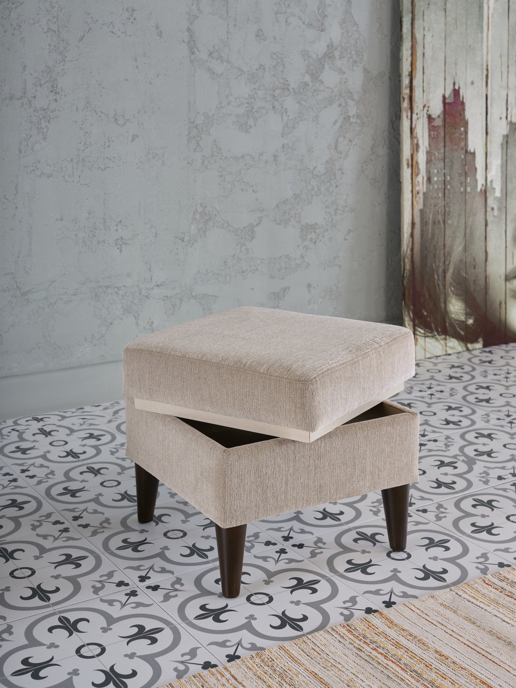 Theo Accent Chair & Ottoman - Ornate Home