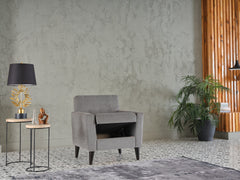 Theo Accent Chair & Ottoman - Ornate Home