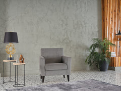 Theo Accent Chair & Ottoman - Ornate Home