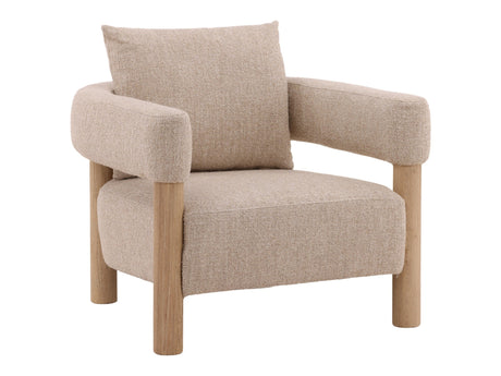 Theo Beige Occasional Chair - Ornate Home