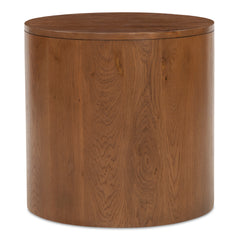 Theo Brown One Drawer Nightstand - Ornate Home