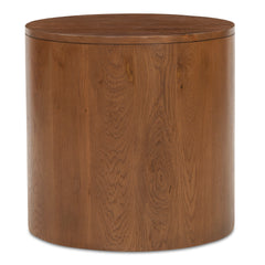 Theo Brown Two Drawer Nightstand - Ornate Home