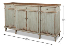 Theo Green Buffet - Ornate Home