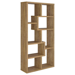 Theo Mango 71-inch 6-shelf Bookshelf - Ornate Home