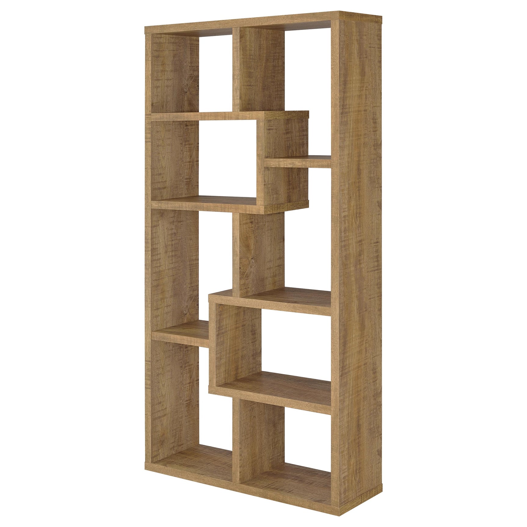 Theo Mango 71-inch 6-shelf Bookshelf - Ornate Home