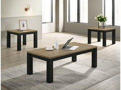 Theo Natural 3-Piece Cocktail Set - Ornate Home