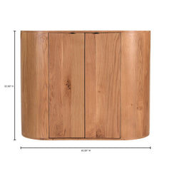 Theo Natural Cabinet - Ornate Home