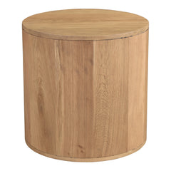 Theo Natural Two Drawer Nightstand - Ornate Home