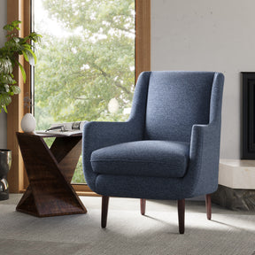 Theo Navy Accent Chair - Ornate Home