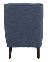 Theo Navy Accent Chair - Ornate Home