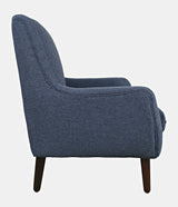 Theo Navy Accent Chair - Ornate Home