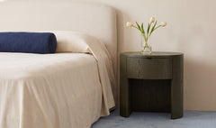 Theo Olive 1 Drawer Nightstand - Ornate Home