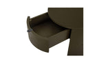 Theo Olive 1 Drawer Nightstand - Ornate Home