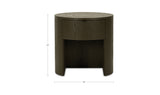 Theo Olive 1 Drawer Nightstand - Ornate Home