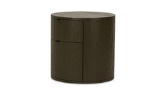 Theo Olive 2 Drawer Nightstand - Ornate Home