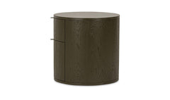 Theo Olive 2 Drawer Nightstand - Ornate Home
