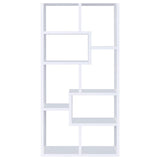 Theo White 71-inch 7-shelf Bookshelf - Ornate Home
