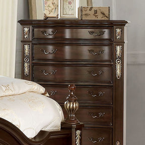 Theodor Brown Cherry Chest - Ornate Home