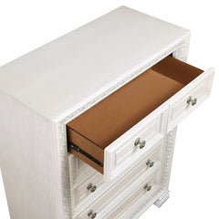 Theodora White Chest - Ornate Home