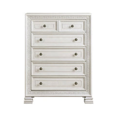 Theodora White Chest - Ornate Home