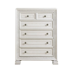 Theodora White Chest - Ornate Home