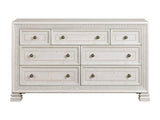 Theodora White Dresser - Ornate Home