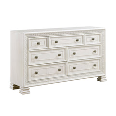 Theodora White Dresser - Ornate Home