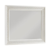 Theodora White Mirror - Ornate Home