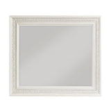 Theodora White Mirror - Ornate Home